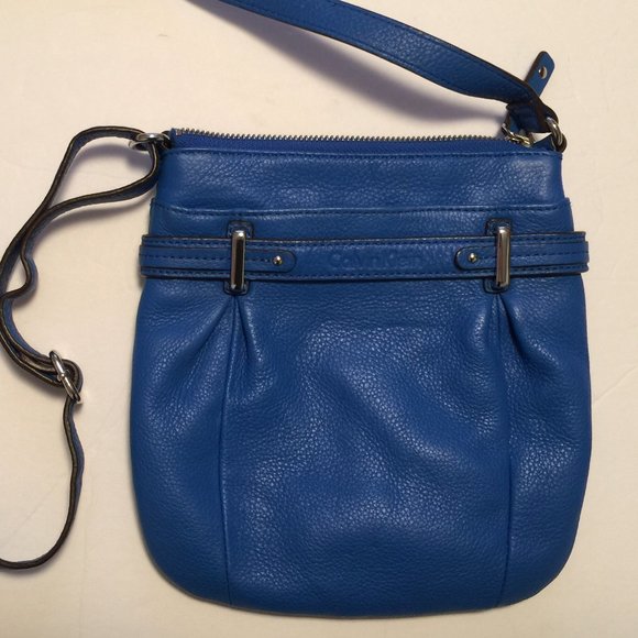 CALVIN KLEIN LEATHER CROSSBODY - Picture 1 of 4